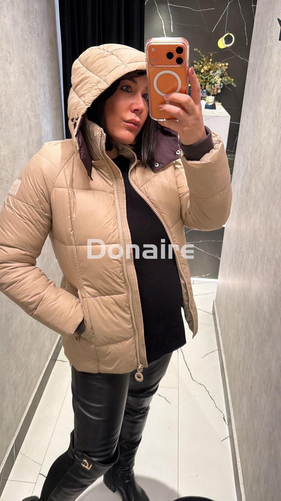 Cazadora acolchada beige WNT - Imagen 1