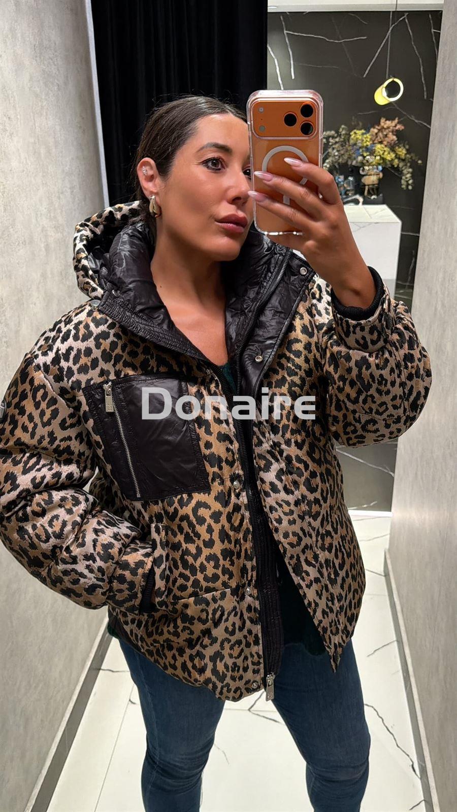 Cazadora animal print BSB - Imagen 5