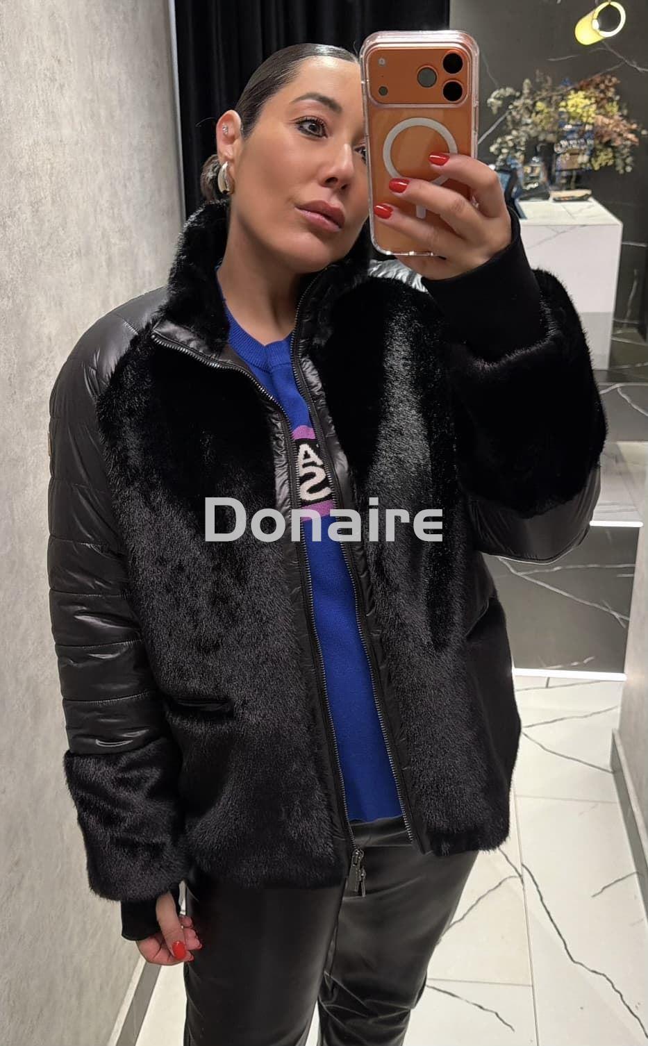 Cazadora tejido combinado Lola Casademunt - Imagen 4