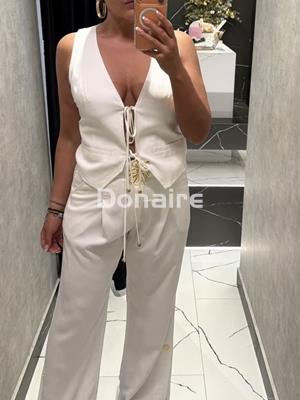 Chaleco blanco Open - Imagen 2