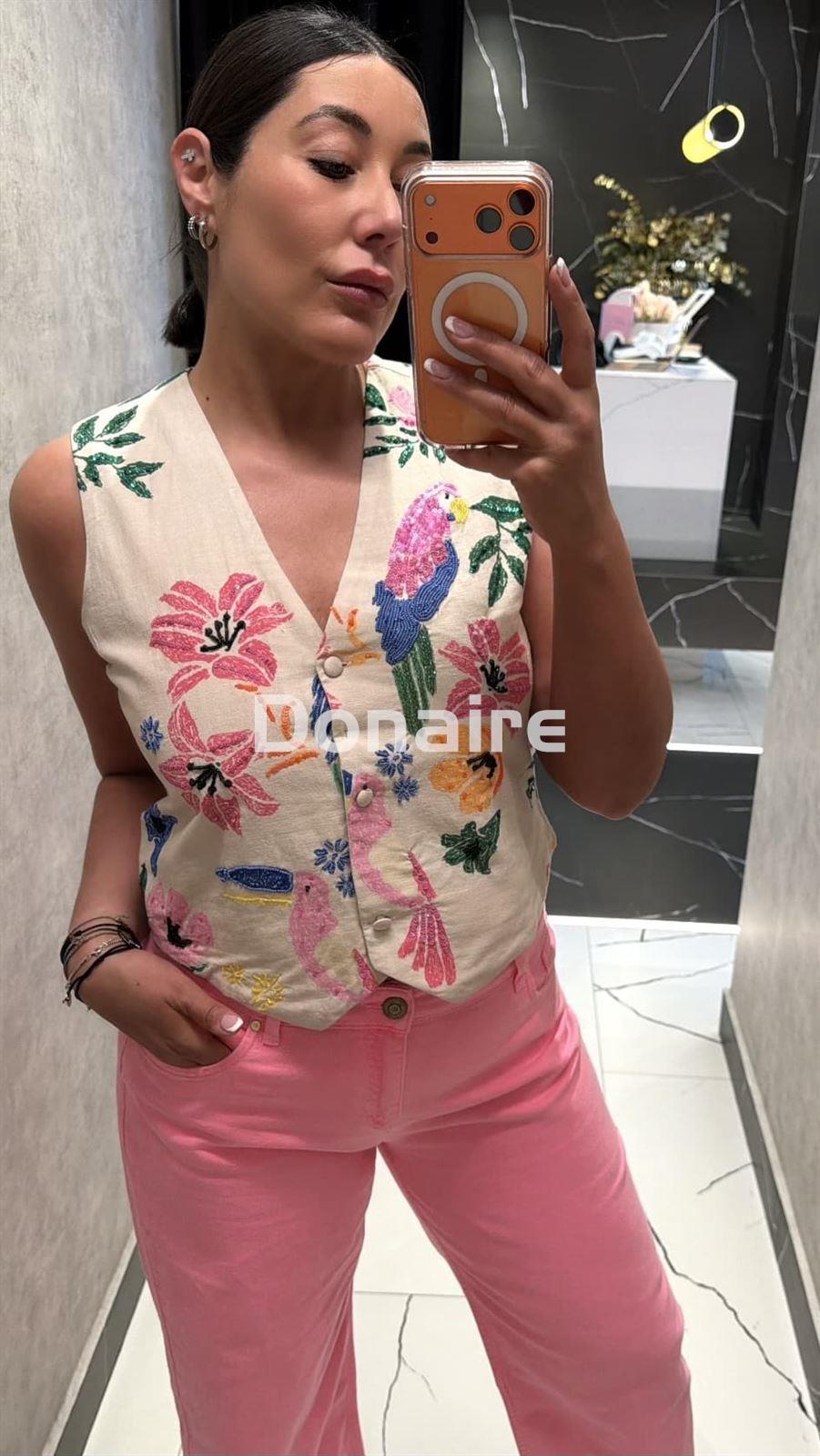 Chaleco bordado Lola Casademunt - Imagen 2