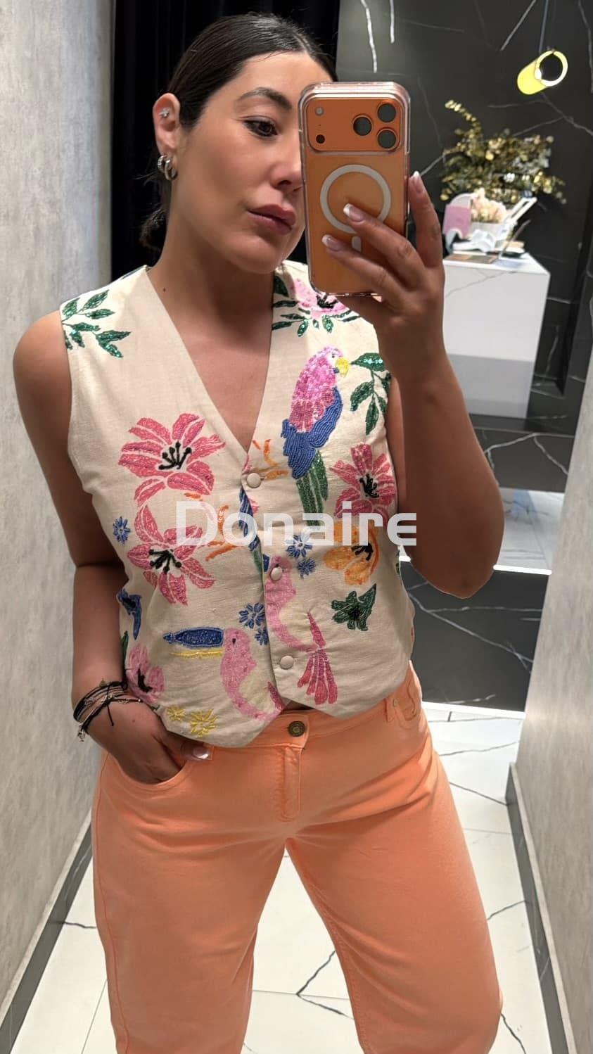 Chaleco bordado Lola Casademunt - Imagen 3