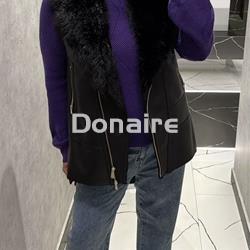 Chaleco doble faz negro Lola Casademunt - Imagen 1