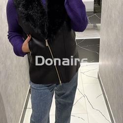 Chaleco doble faz negro Lola Casademunt - Imagen 2