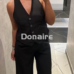 Chaleco negro L’CECCI - Imagen 1