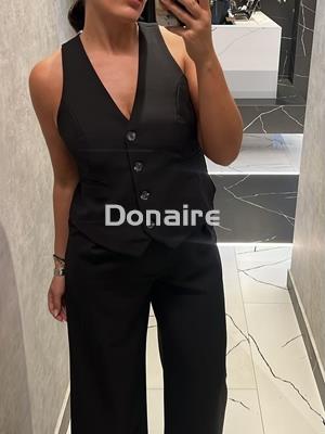 Chaleco negro L’CECCI - Imagen 1