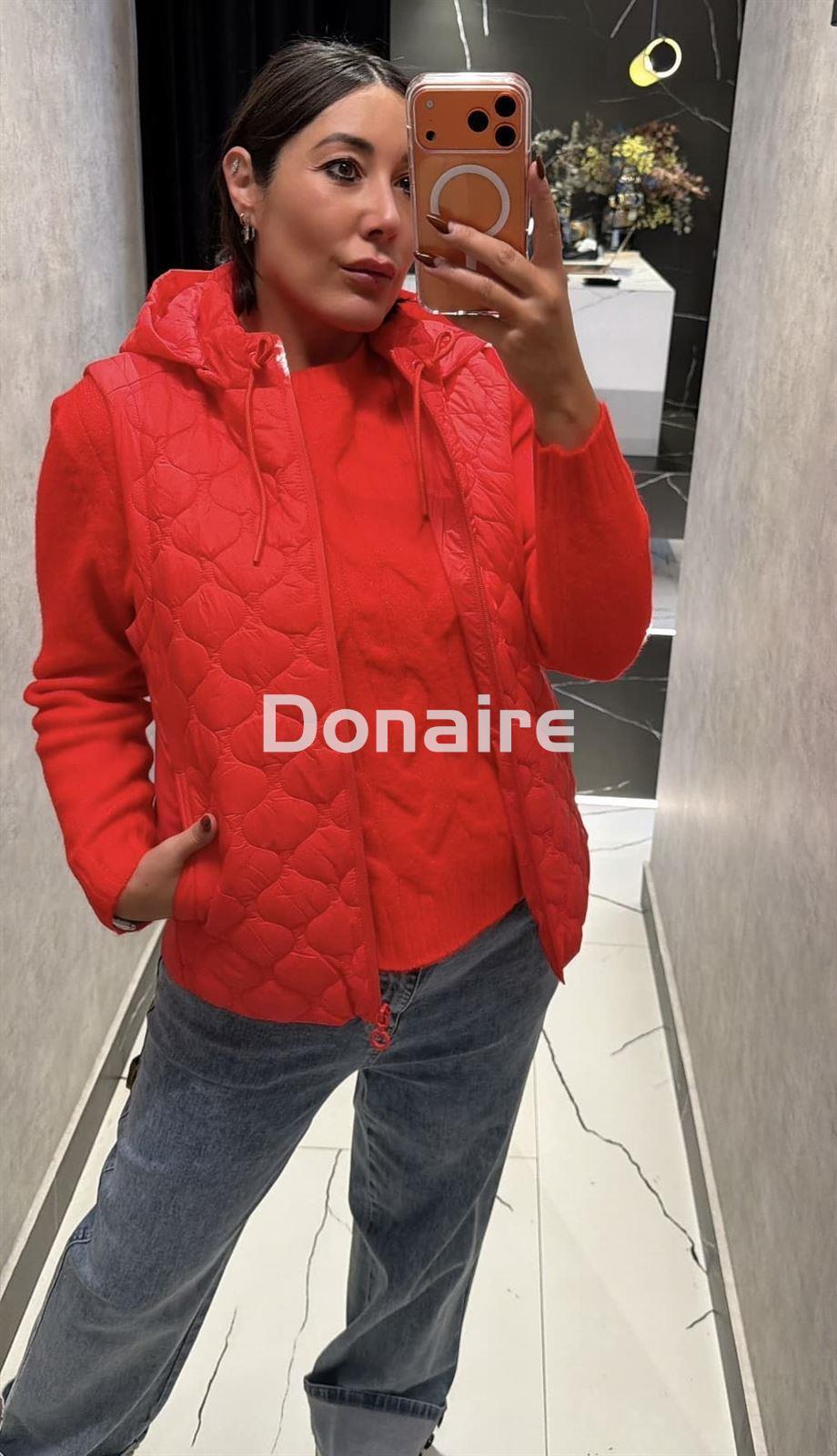 Chaleco rojo guateado WNT - Imagen 4