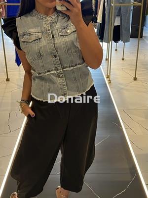 Chaleco vaquero con volante Koralline - Imagen 1