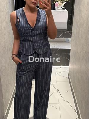 Chaleco vaquero raya diplomática PHARD - Imagen 1