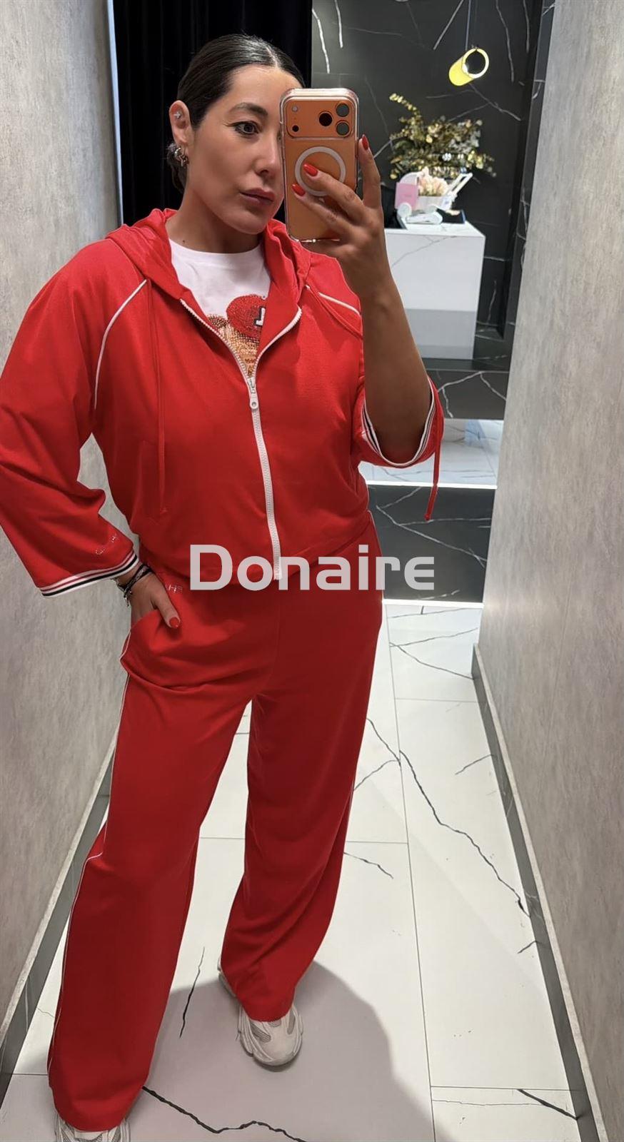 Chaqueta corta tipo bomber roja PHARD - Imagen 2