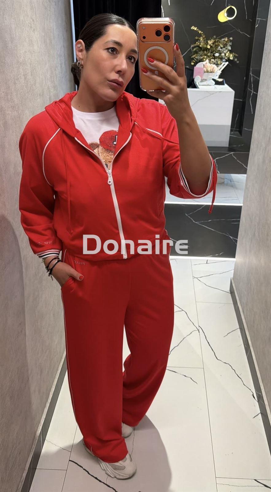 Chaqueta corta tipo bomber roja PHARD - Imagen 3