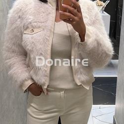 Chaqueta de pelo cruda Goa Goa - Imagen 2