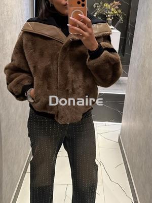 Chaqueta de pelo tipo bomber Lola Casademunt - Imagen 1