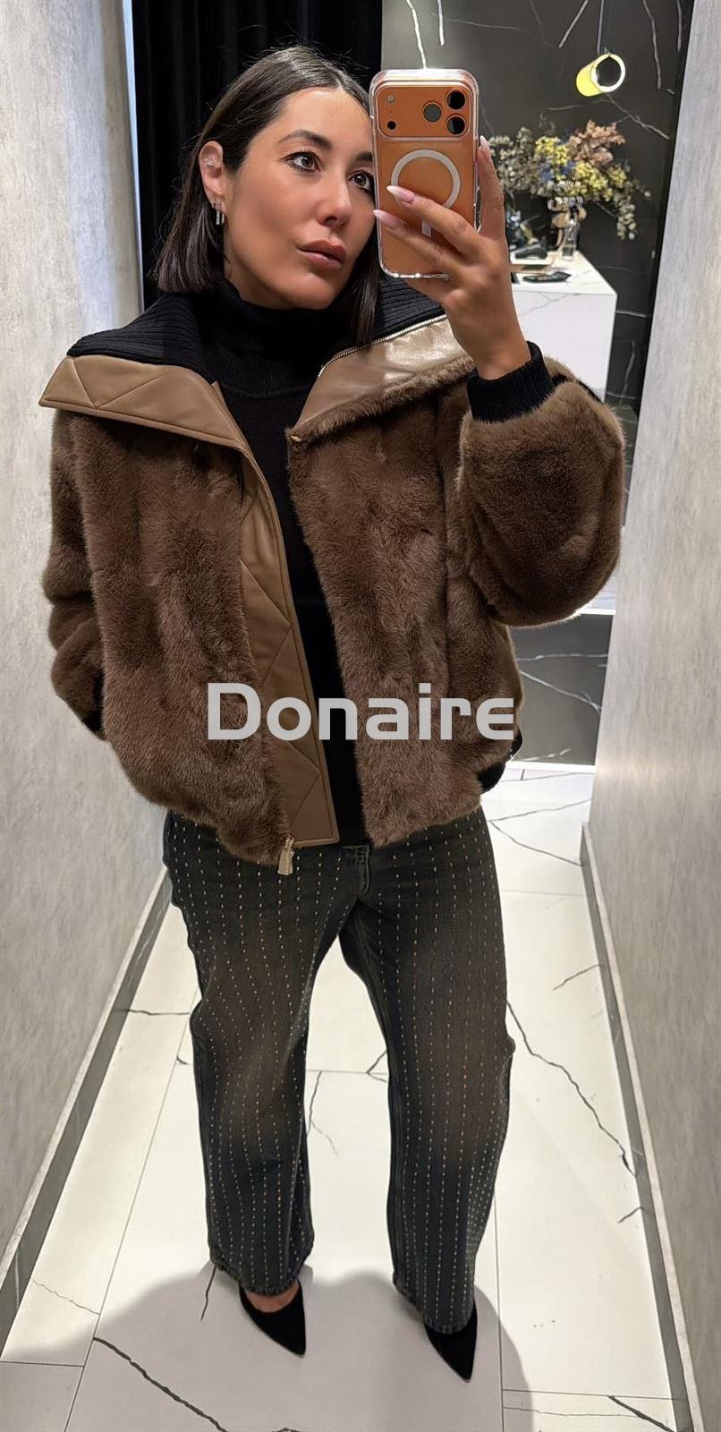 Chaqueta de pelo tipo bomber Lola Casademunt - Imagen 2