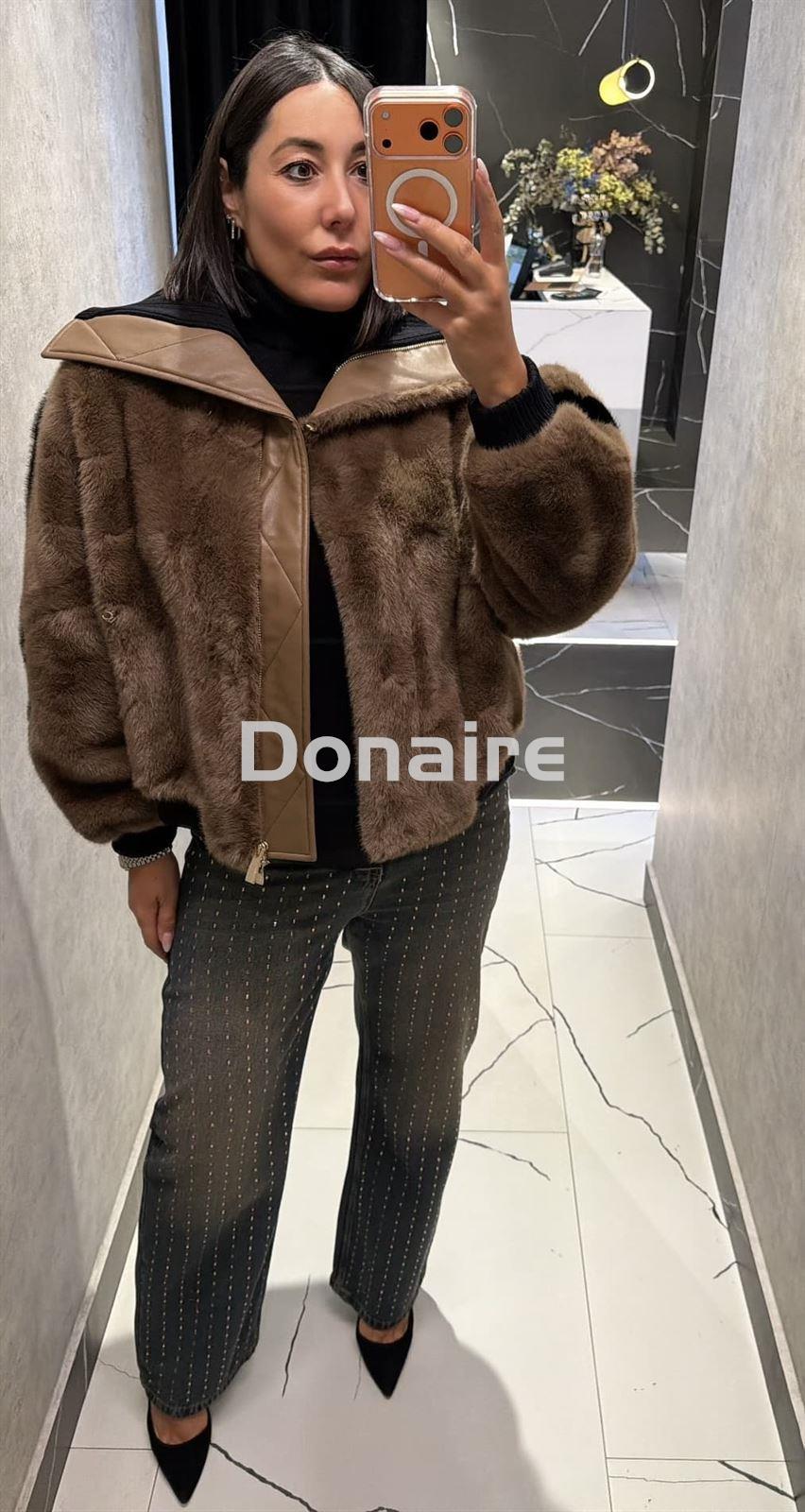 Chaqueta de pelo tipo bomber Lola Casademunt - Imagen 4