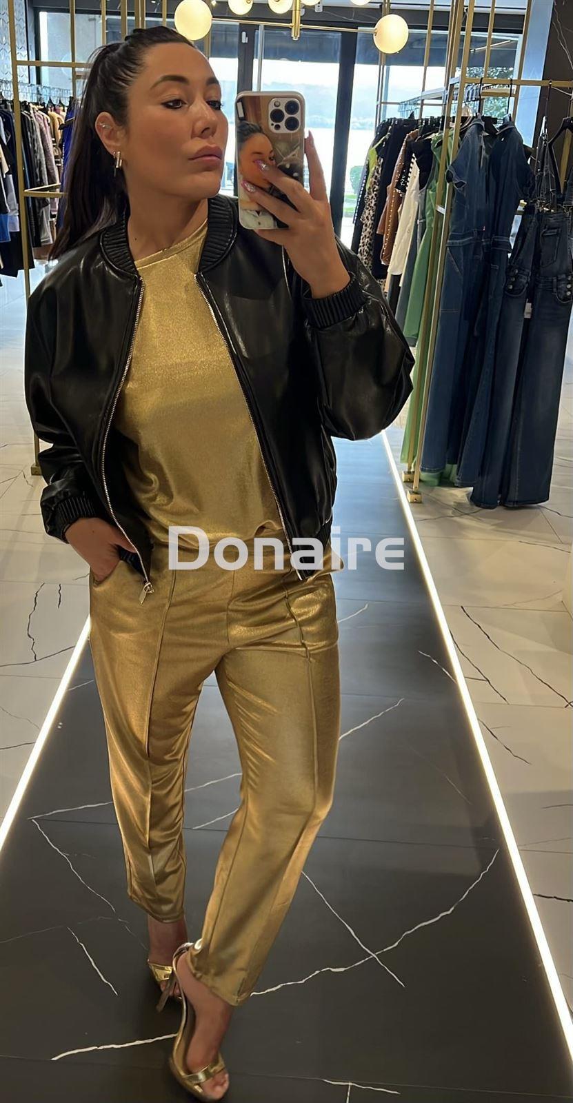 Chaqueta efecto piel estilo bomber Lola Casademunt - Imagen 5
