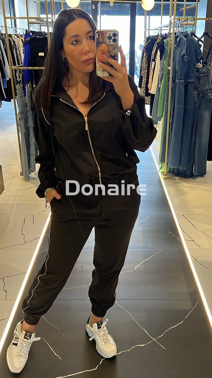 Chaqueta negra estilo deportiva Phard - Imagen 1