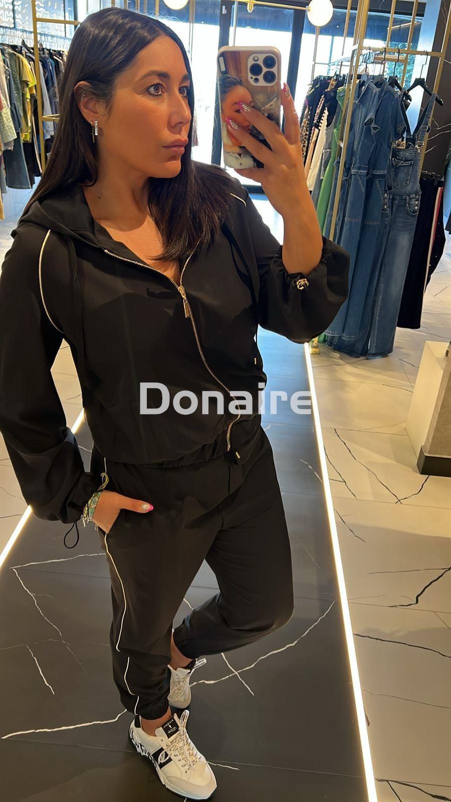 Chaqueta negra estilo deportiva Phard - Imagen 2