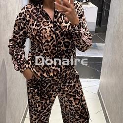 Chaqueta terciopelo animal print Phard - Imagen 2