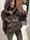 Chaquetón corto pelo animal print NKN - Imagen 2
