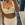Crop top blanco arandelas doradas Koralline - Imagen 1