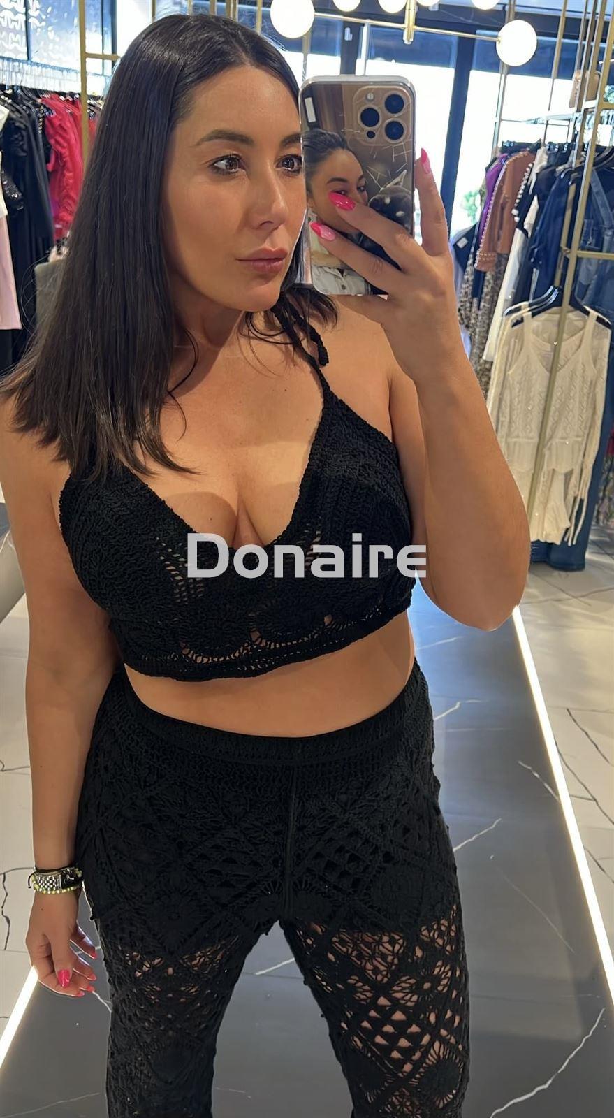 Crop top crochet Koralline - Imagen 1