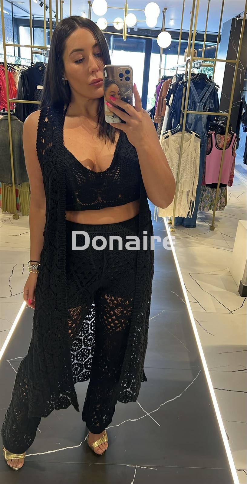 Crop top crochet Koralline - Imagen 3
