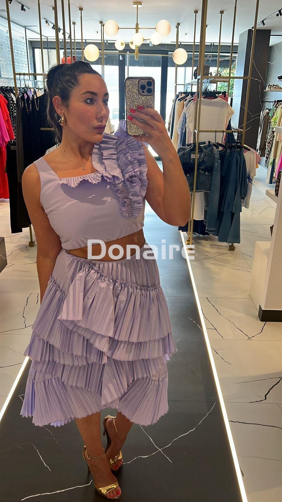 Crop top lavanda Dixie - Imagen 3