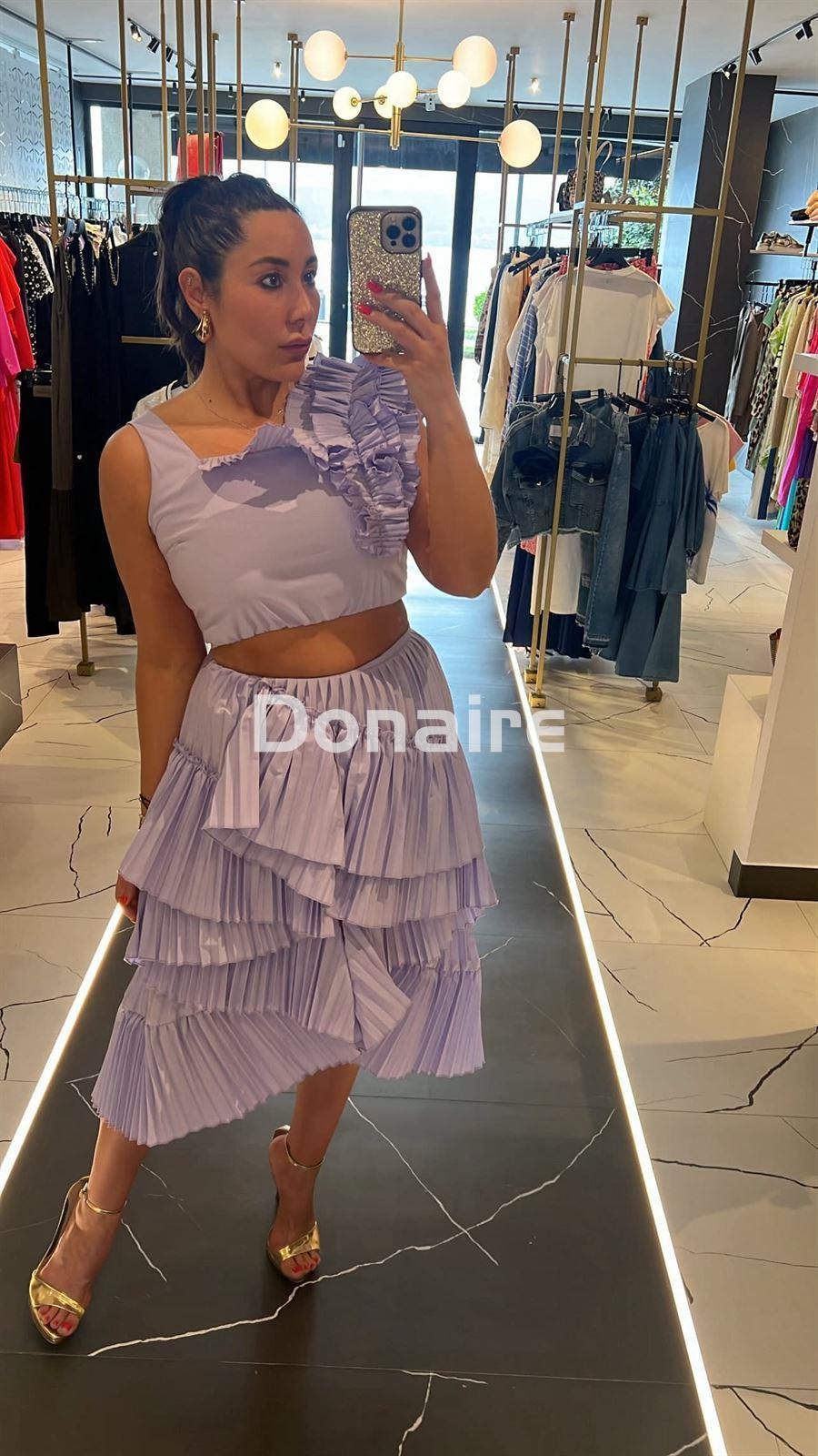 Crop top lavanda Dixie - Imagen 4
