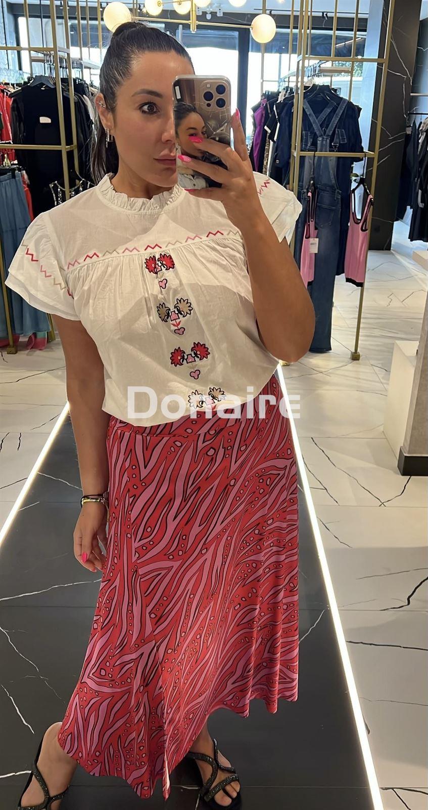 Falda algodón satinado WNT - Imagen 6