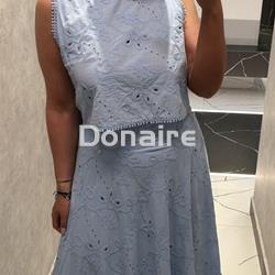 Falda larga azul cielo Goa Goa - Imagen 2