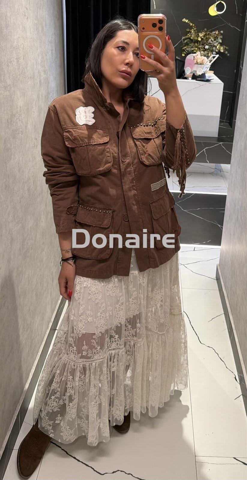 Falda larga encaje BSB - Imagen 1