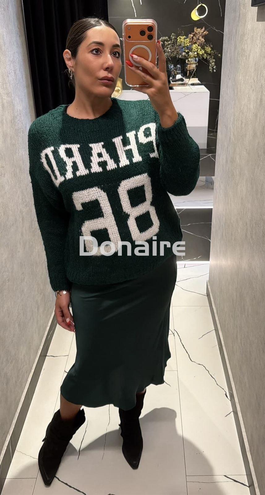 Falda lencera verde Phard - Imagen 2