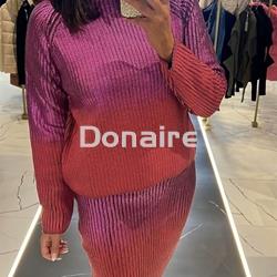 Falda pintura metalizada bicolor Dixie - Imagen 2