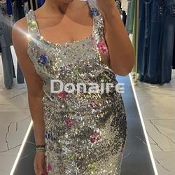 Falda tubo lentejuelas Dixie - Imagen 2