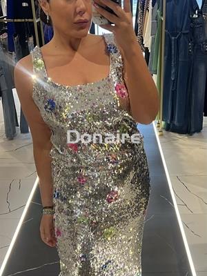 Falda tubo lentejuelas Dixie - Imagen 2