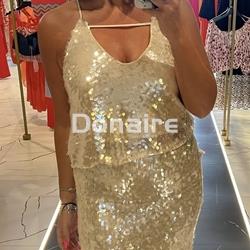 Falda tubo lentejuelas OPEN - Imagen 1