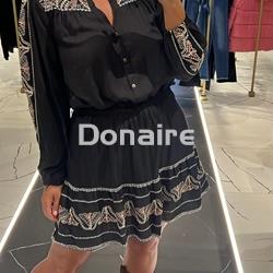 Falda vuelo bordada NKN - Imagen 1
