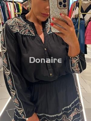 Falda vuelo bordada NKN - Imagen 2