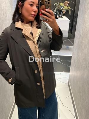 Gabardina kaki-beige acolchada 2 en 1 WNT - Imagen 2