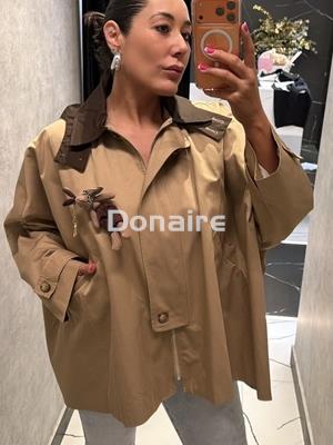 Gabardina tipo capa Dixie - Imagen 1