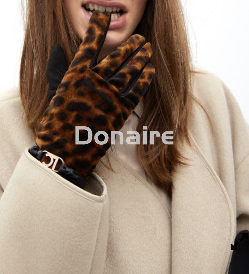 Guantes animal print Lola Casademunt - Imagen 1