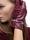 Guantes efecto piel burdeos Lola Casademunt - Imagen 1