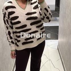 Jersey beige manchas marrones WNT - Imagen 2