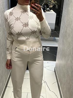 Jersey copos de nieve lurex Koralline - Imagen 1