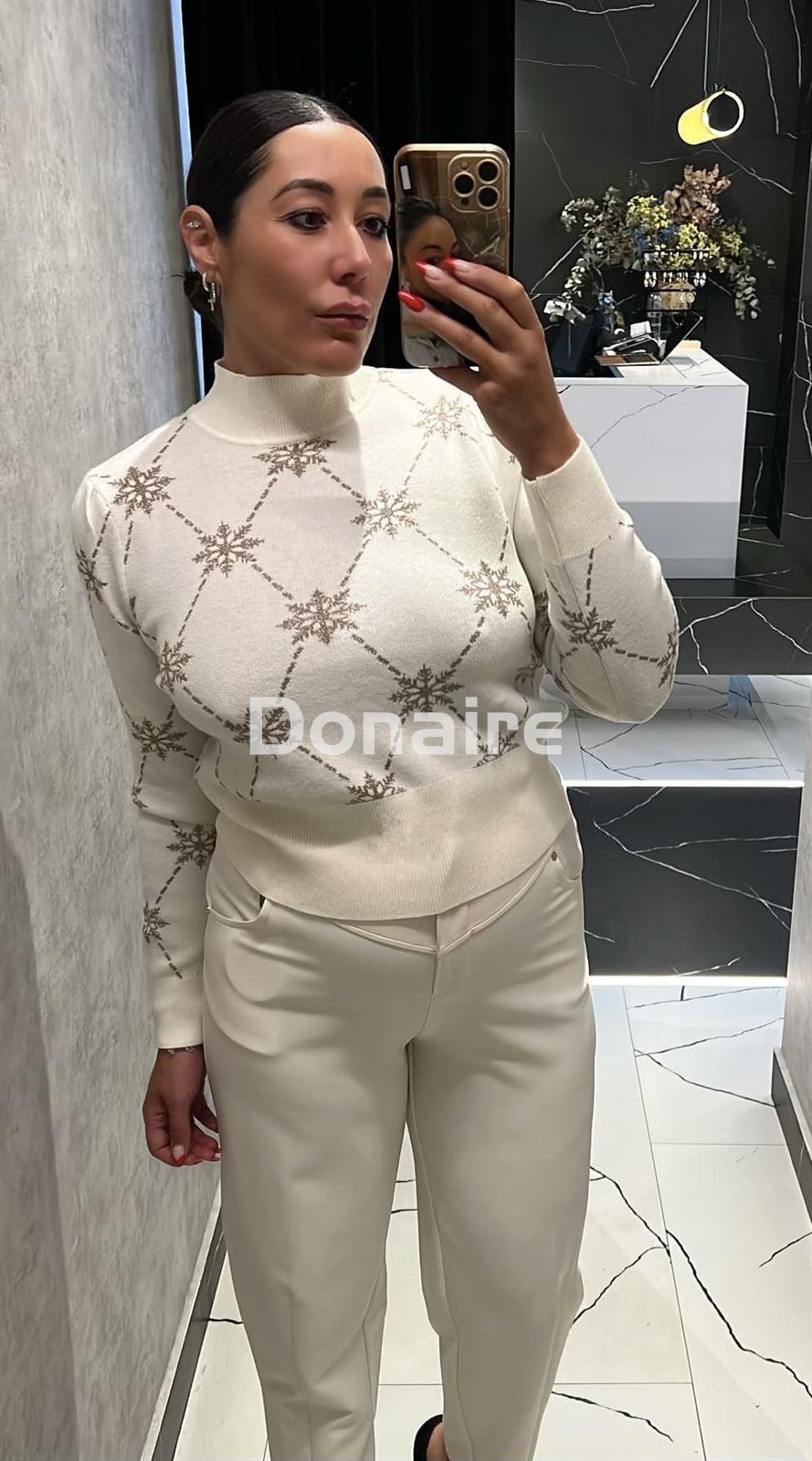 Jersey copos de nieve lurex Koralline - Imagen 2