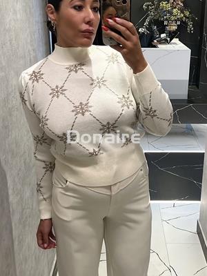 Jersey copos de nieve lurex Koralline - Imagen 2