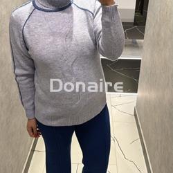 Jersey cuello vuelto azul WNT - Imagen 1