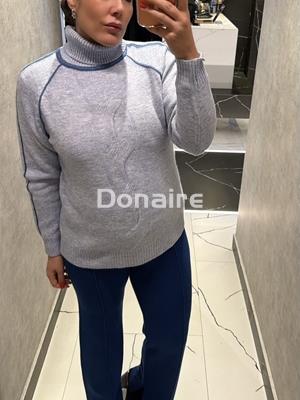 Jersey cuello vuelto azul WNT - Imagen 1