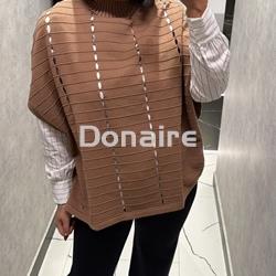 Jersey cuello vuelto tipo poncho Lolita - Imagen 1